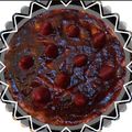 El cooksnap de Isa Machado cuando hizo Chessecake de frutilla.