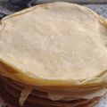 El cooksnap de Cecilia Aldemiro Abregú cuando hizo Panqueques para canelones.