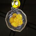 Unnati Dave Gorwadia's cooksnap of when they made Instant kesar Jalebi.