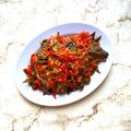 Cooksnap dari Rini Dwi Astuti untuk resep Dendeng Paru Balado Merah