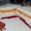 El cooksnap de Anchy Benitez cuando hizo Sándwich colorido.