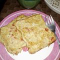 Kiran Asghar's cooksnap of when they made Spicy Omelette Toast.