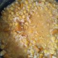El cooksnap de Paula Hermosilla cuando hizo Garbanzos con Arroz y Zapallo.