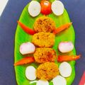 Saroj Shah's cooksnap of when they made લેફ્ટ ઓવર ખીચડી ના સોયા કબાબ.