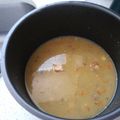 El cooksnap de Arnaldo Valdes cuando hizo Caldo gallego.