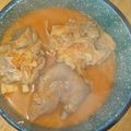El cooksnap de Makoke Bernabeu cuando hizo Manitas de Cerdo.