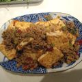 Chia Chi Liu 的 好吃到來不及拍照的『雞蛋豆腐炒絞肉』 cooksnap