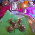 Chetana Bhojak's cooksnap of when they made ओल्या खजुराचे पंचखाद्य मोदक (olya khajurache modak recipe in marathi).