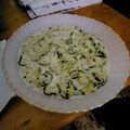 El cooksnap de matiasortizgarcia cuando hizo Zoodles con pera y gorgonzola.