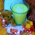 Hina Ibrahim's cooksnap of when they made Mango shake.