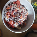 El cooksnap de Raquel Jimenez cuando hizo Ensalada de azukis y arroz integral.