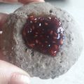 El cooksnap de Nathy Luz cuando hizo Pepas saludables de frutilla.