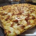 El cooksnap de Sabrina Aparicio cuando hizo Pizza de avena.