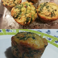 El cooksnap de Patricia Copello cuando hizo Muffins de avena, acelga y queso.