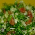 صورة من ام زكي، شاركها بعد تجربة وصفة سلطه خضرا