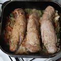 El cooksnap de Ceferino Carnaroglio cuando hizo Solomillo de cerdo a la olla.