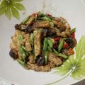 Cooksnap dari Tania Rosarina M D untuk resep Tumis kerang,tempe,kacangpanjang lombok ijo