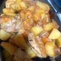 El cooksnap de Lucia Bellegia cuando hizo Pollo a la pomarola.