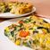El cooksnap de "Cocina con Celi" cuando hizo Quiche vegetal con espinaca y champiñones.