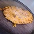 El cooksnap de Maricel cuando hizo Omelette de zanahoria y queso.