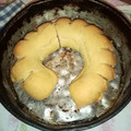 El cooksnap de Camila Gagliano cuando hizo Rosca rellena.