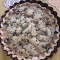 El cooksnap de Carolina Spahr cuando hizo Tarta de brócoli y salsa blanca.