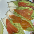 El cooksnap de Marina PDA cuando hizo Barcas de endibia aguacate quesitos y salmón.