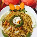 pushpalata yadav's cooksnap of when they made Chowmein.