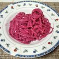 Cooksnap από Cleopatra στη συνταγή Μακαρόνια με πέστο παντζαριού