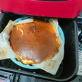 El cooksnap de Tania E cuando hizo Tarta de queso la viña en Airfryer.