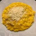 Cooksnap de cefernan quando cozinhou Risoto de abóbora cabotiá.