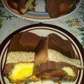 Cooksnap dari amelati (Rafif Kitchen) untuk resep Puding Lapis Kopi Soft Cupcake