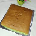 Cooksnap dari Elly Amira Mahza untuk resep Ogura pandan cake