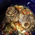 El cooksnap de nora cuando hizo Osobuco al vino tinto😋.