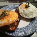 El cooksnap de Ferney González cuando hizo Tostada Mexicana con Huevo.