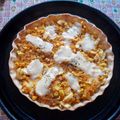 El cooksnap de Patricia Moyes cuando hizo Tarta de zapallitos, choclo y zanahoria.