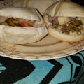El cooksnap de Miriam Ely cuando hizo Pan árabe (Jubz Kimay).