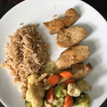 El cooksnap de Marcos Tobias-Grimaldo cuando hizo Pechugas de pollo con verduras.