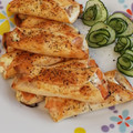 El cooksnap de Anuki cuando hizo Rollitos de salmón y queso a las hierbas.