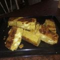 El cooksnap de José Godoy cuando hizo Sopa paraguaya.
