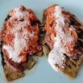 El cooksnap de Regina Hernandez cuando hizo Sopes de nopal.