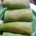 Cooksnap dari Sandhyani Damayanti untuk resep Dadar Gulung Isi Unti Gula Merah