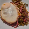 Cooksnap de Natacha Sabino quando cozinhou Ervilhas com Ovos Escalfados.