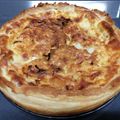 El cooksnap de Elisa Reig cuando hizo Quiche de puerros, jamón y queso de cabra.