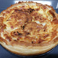 El cooksnap de Elisa Reig cuando hizo Quiche de puerros, jamón y queso de cabra.