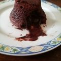 El cooksnap de GorkaPinArru cuando hizo Coulant de chocolate.