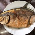 cat lily 的 年年有餘（香煎白鯧魚） cooksnap