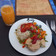 El cooksnap de Demoya25 cuando hizo Pollo arvejado.