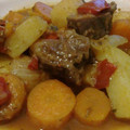 El cooksnap de Florencia Pérez cuando hizo Estofado de carne y papa.