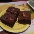 El cooksnap de angel cuando hizo Brownies ultra chocolate.